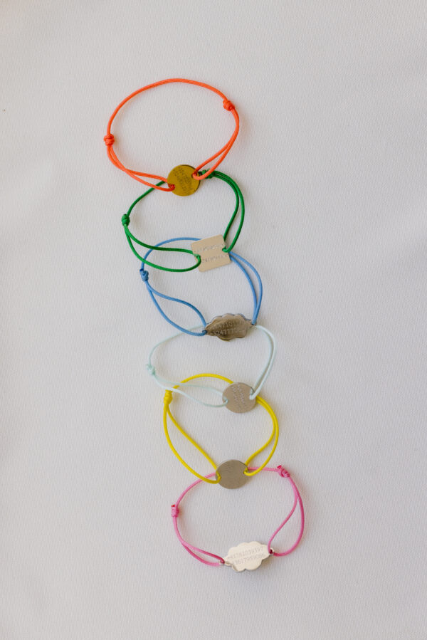 Bracelet enfants "Help Me" - Rond doré – Image 3