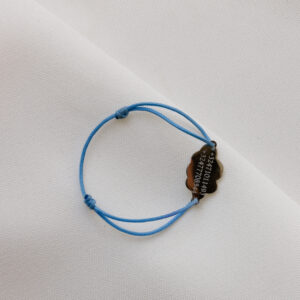 Bracelet enfants "Help Me" -  Nuage argent