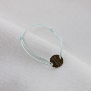 Bracelet enfants "Help Me" -  Rond argent