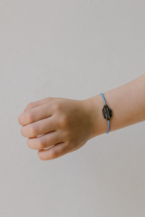 Bracelet enfants "Help Me" -  Nuage argent – Image 3