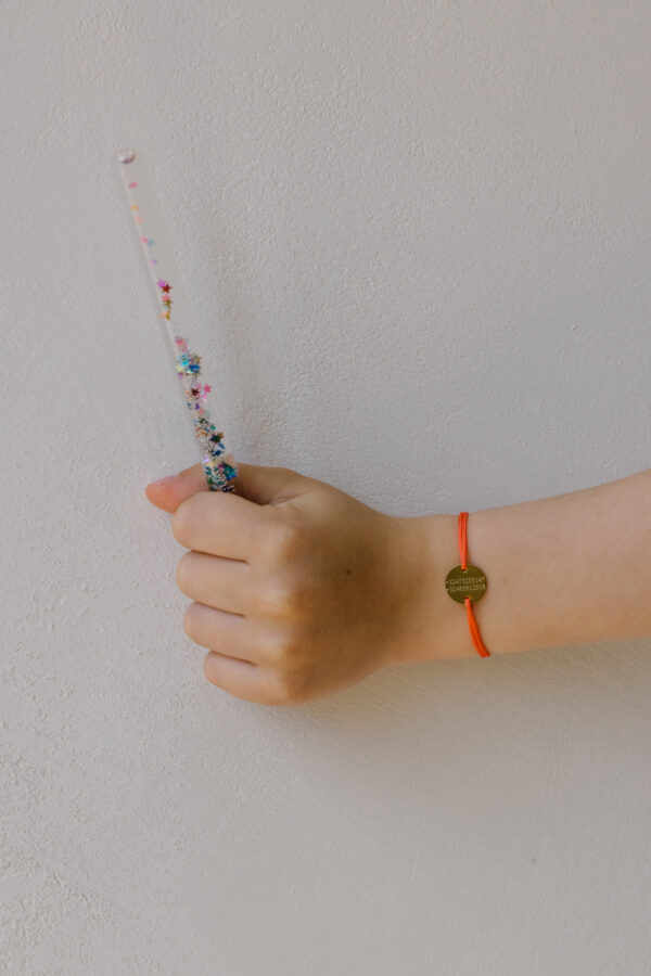 Bracelet enfants "Help Me" - Rond doré – Image 2