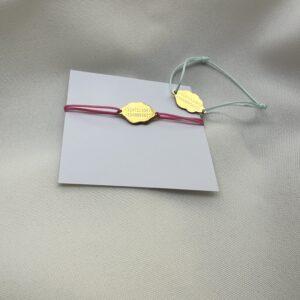 Bracelet enfants "Help Me" -  Nuage doré
