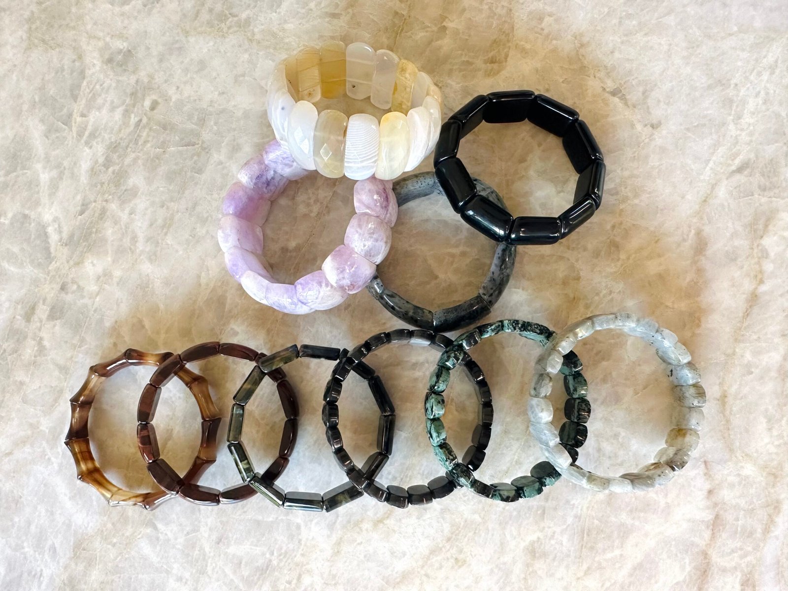 Bracelet Mineralis en Onyx noir – Image 2