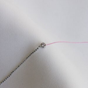 Bracelet Osmose argenté rose