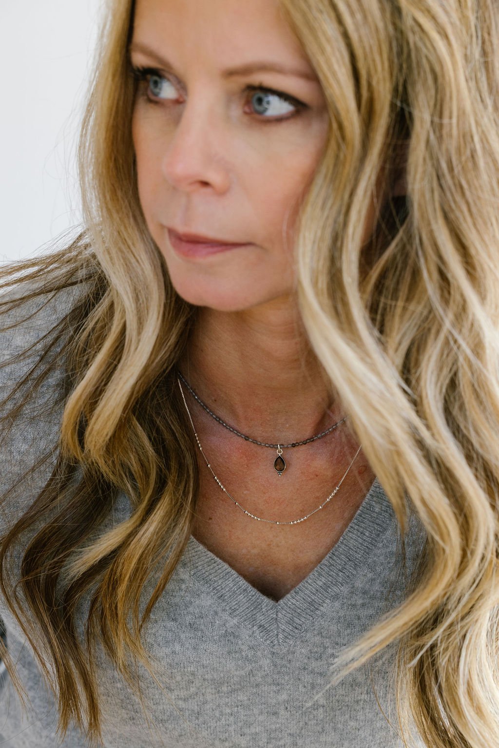 Collier Quartz Fumé – Image 3