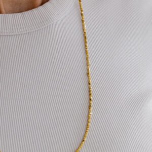 Collier sautoir Hématite