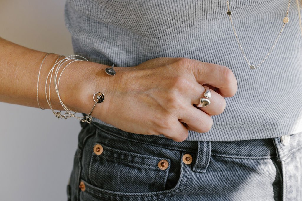 Bague Cuddle Me ajustable argent – Image 3