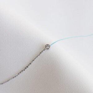 Bracelet Osmose argenté vert sauge