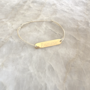 Bracelet Enfants à graver - doré