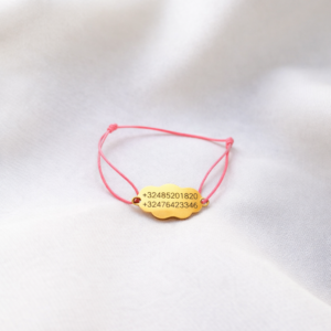 Bracelet enfants "Help Me" -  Nuage doré