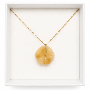 Collier Sunkissed fleur jaune