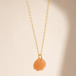 Collier Sunkissed petit coquillage corail