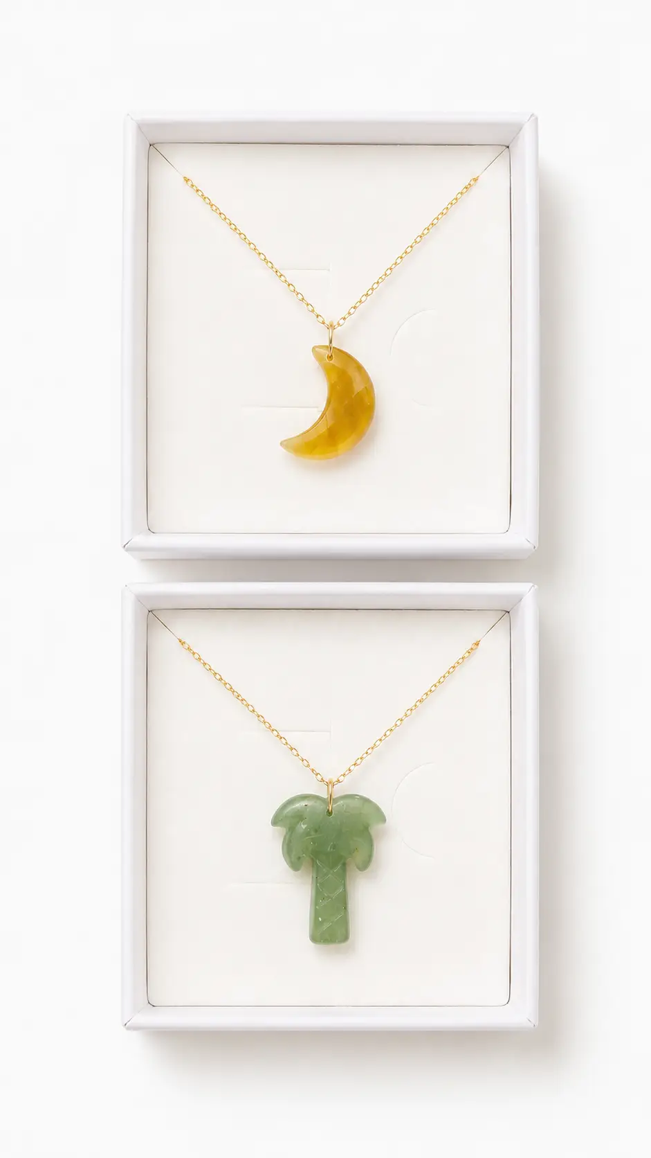 Collier Sunkissed lune jaune – Image 2